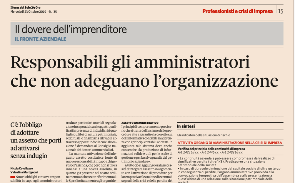 amministratori responsabili